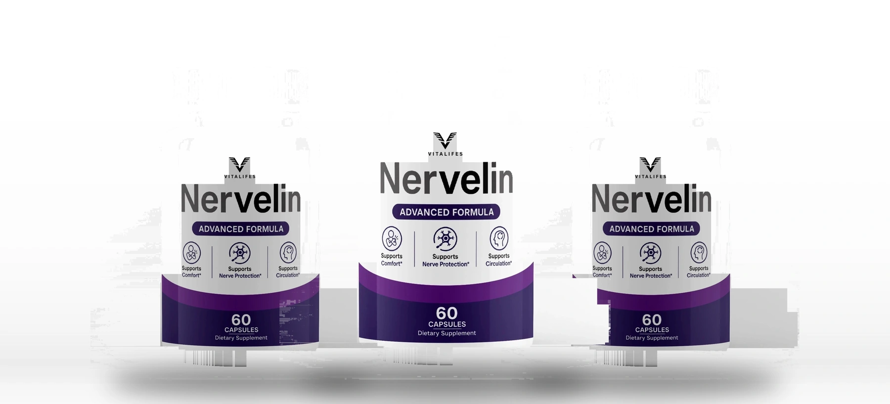 The Nervelin 3 bottles pack